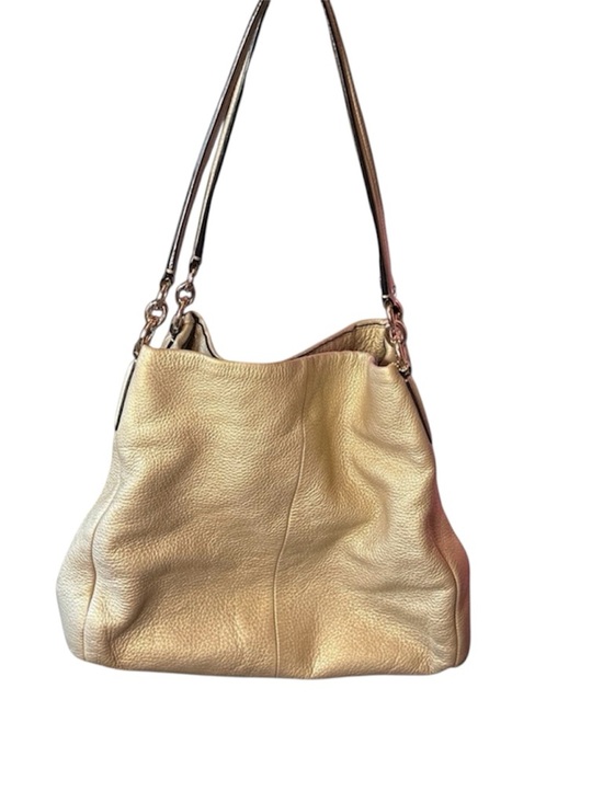 Coach Handbags - Coach Gold Shoulder Madison Phoebe Shoulder Bag
